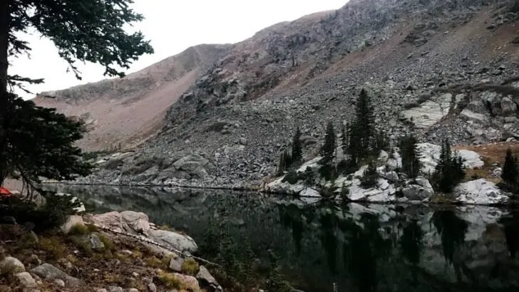 Overnight Backpacking at Kelly Lake in Colorado