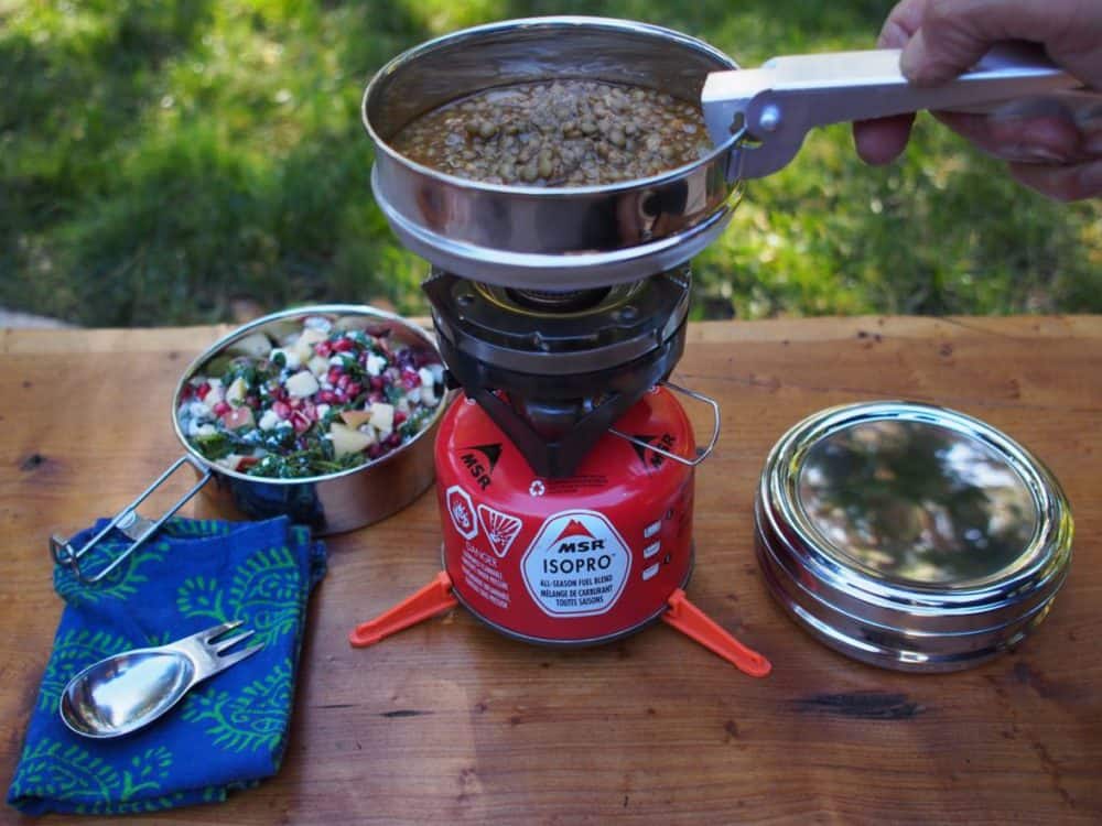 ultralight backpacking cooking
