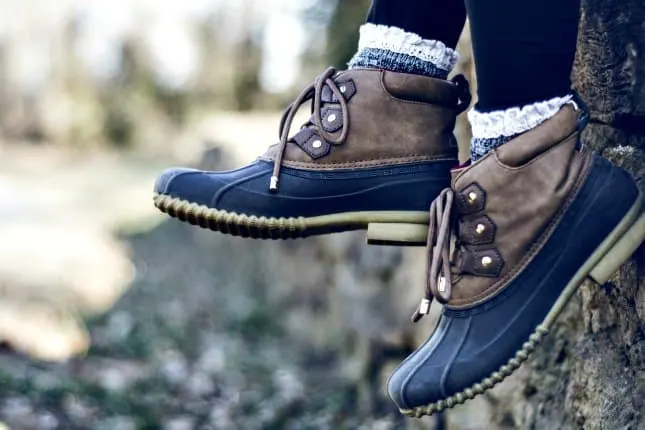 Sperry duck hot sale boots hiking