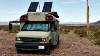 are skoolies allowed in rv parks