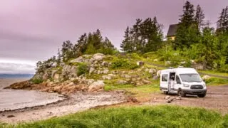 smallest rv with shower and toilet