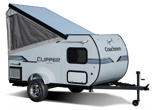 lightweight pop up travel trailers under 1500 lbs