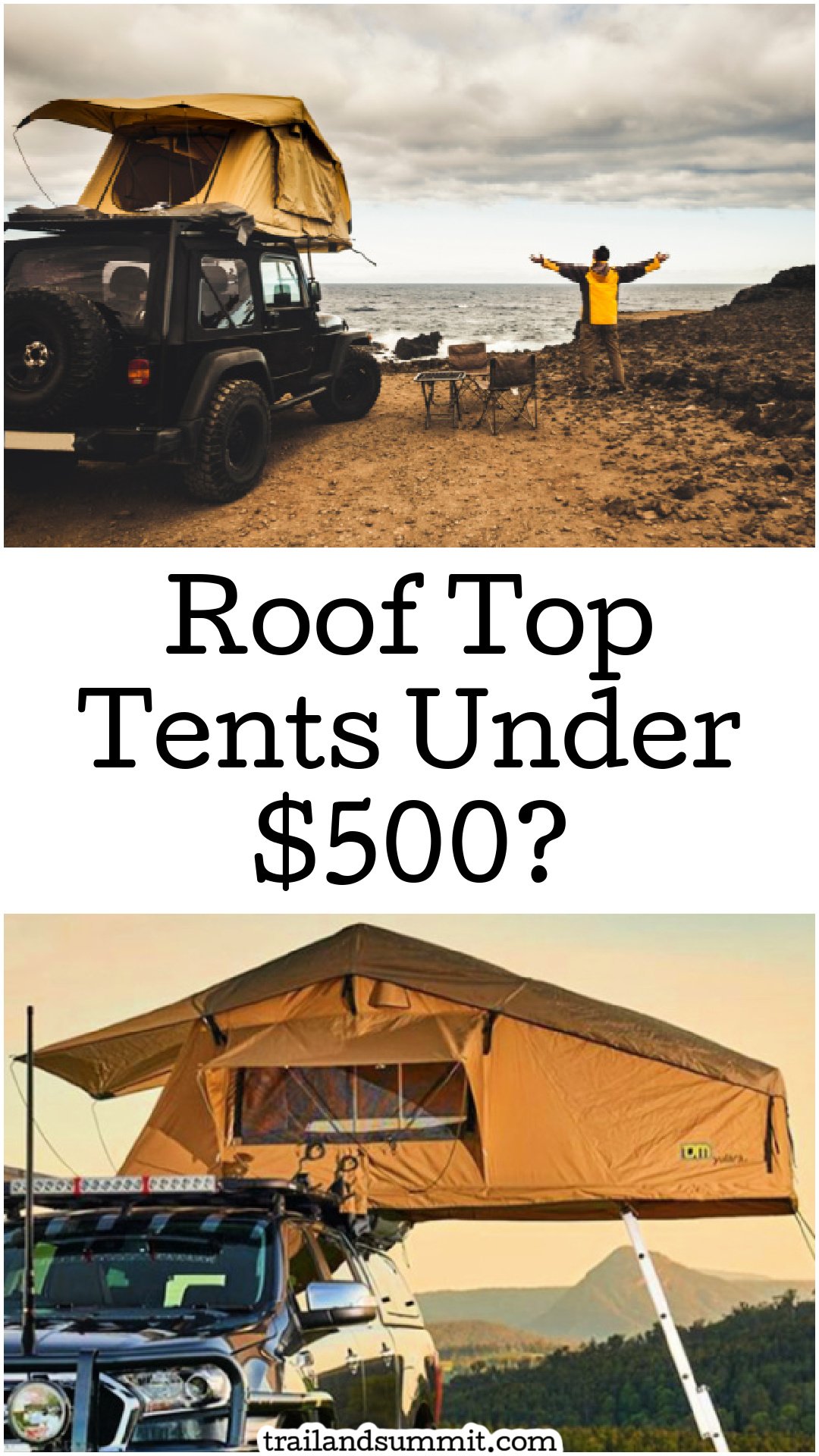 Roof Top Tent Under 500? (scams, sales and best bets)