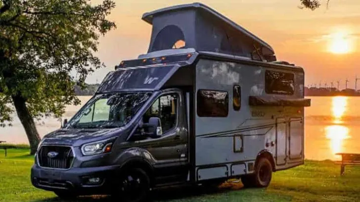 How much does a Winnebago pop top cost?