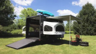 small toy hauler trailers
