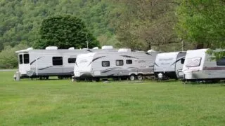 what is a rear living camper