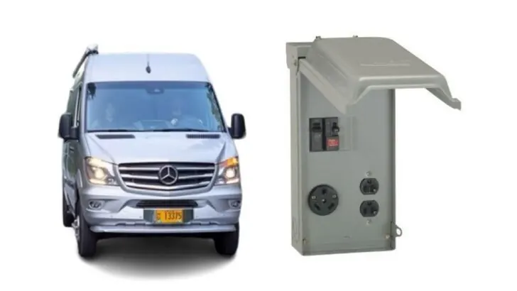 What does RV hookup mean?