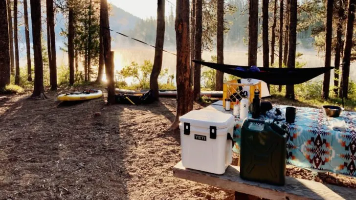 How do you Store Food for a 3-Day Camping Trip?