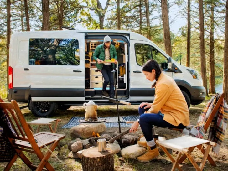 ford transit trail camper van